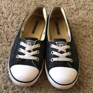 Navy Converse  slip ins